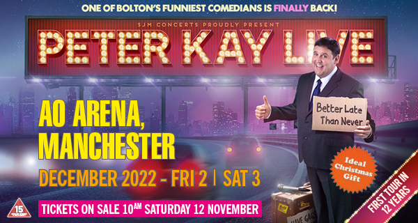 peter kay - VIP Suite and Hospitality, AO Arena, Manchester